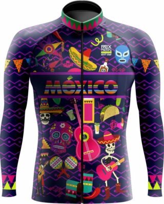 Jersey de Ciclismo Estandar Hombre Caballero Manga Larga JL519
