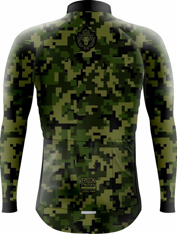 Jersey de Ciclismo Estandar Hombre Caballero Manga Larga JL526 - Image 2