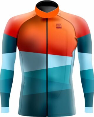 Jersey de Ciclismo Estandar Hombre Caballero Manga Larga JL533