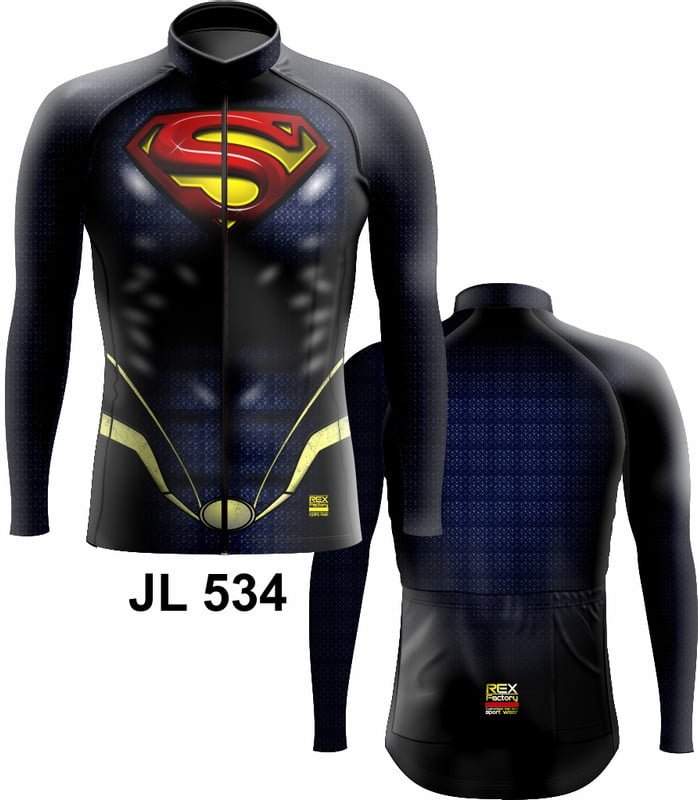 Jersey de Ciclismo Estandar Hombre Caballero Manga Larga JL534 - Image 3