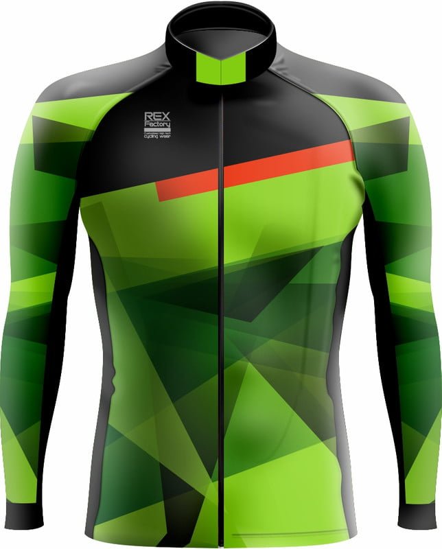 Jersey de Ciclismo Estandar Hombre Caballero Manga Larga JL540