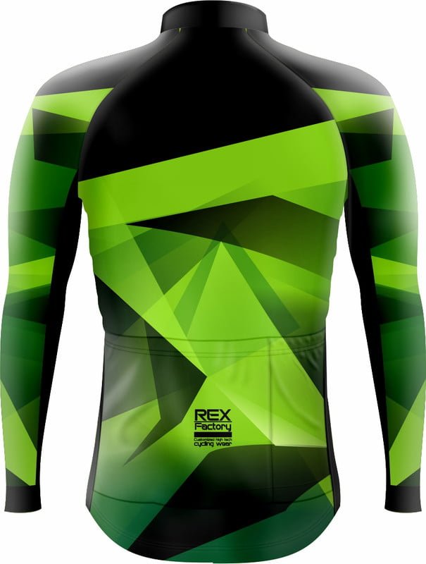 Jersey de Ciclismo Estandar Hombre Caballero Manga Larga JL540 - Image 2