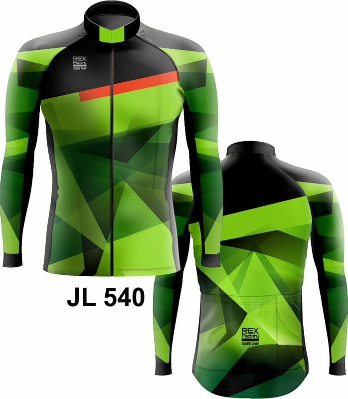 Jersey de Ciclismo Estandar Hombre Caballero Manga Larga JL540 - Image 3
