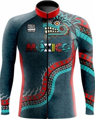 Jersey de Ciclismo Estandar Hombre Caballero Manga Larga JL542