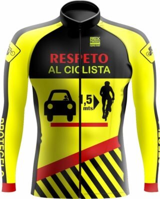 Jersey de Ciclismo Estandar Hombre Caballero Manga Larga JL557
