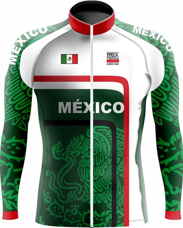 Jersey de Ciclismo Estandar Hombre Caballero Manga Larga JL558