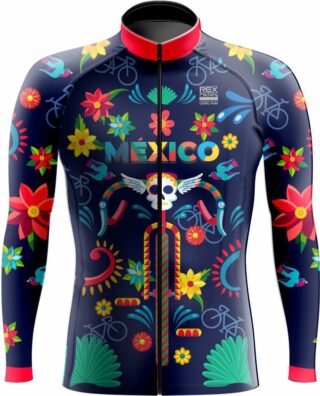 Jersey de Ciclismo Estandar Hombre Caballero Manga Larga JL563