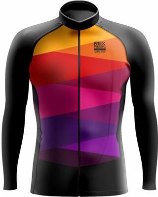Jersey de Ciclismo Estandar Hombre Caballero Manga Larga JL565