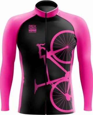 Jersey de Ciclismo Estandar Hombre Caballero Manga Larga JL567