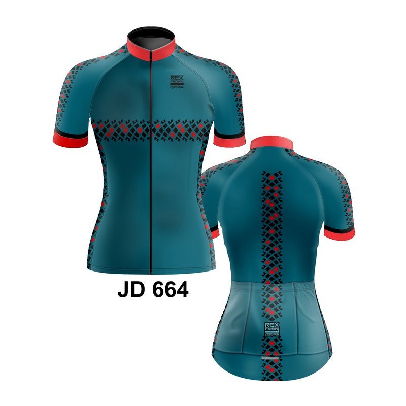 Jersey de Ciclismo Estandar Mujer Dama JD664 - Image 3