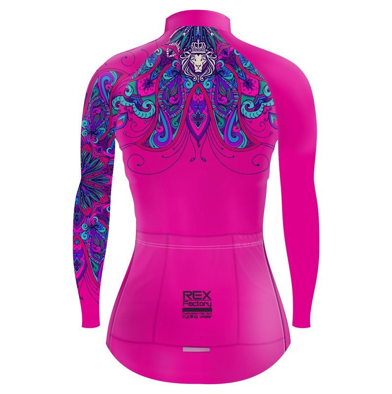 Jersey de Ciclismo Estandar Mujer Dama Manga Larga JDL529 - Image 2