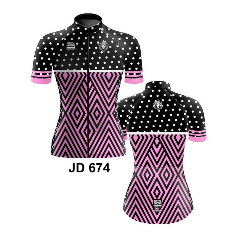 Jersey de Ciclismo Estandar Mujer Dama JD674 - Image 3