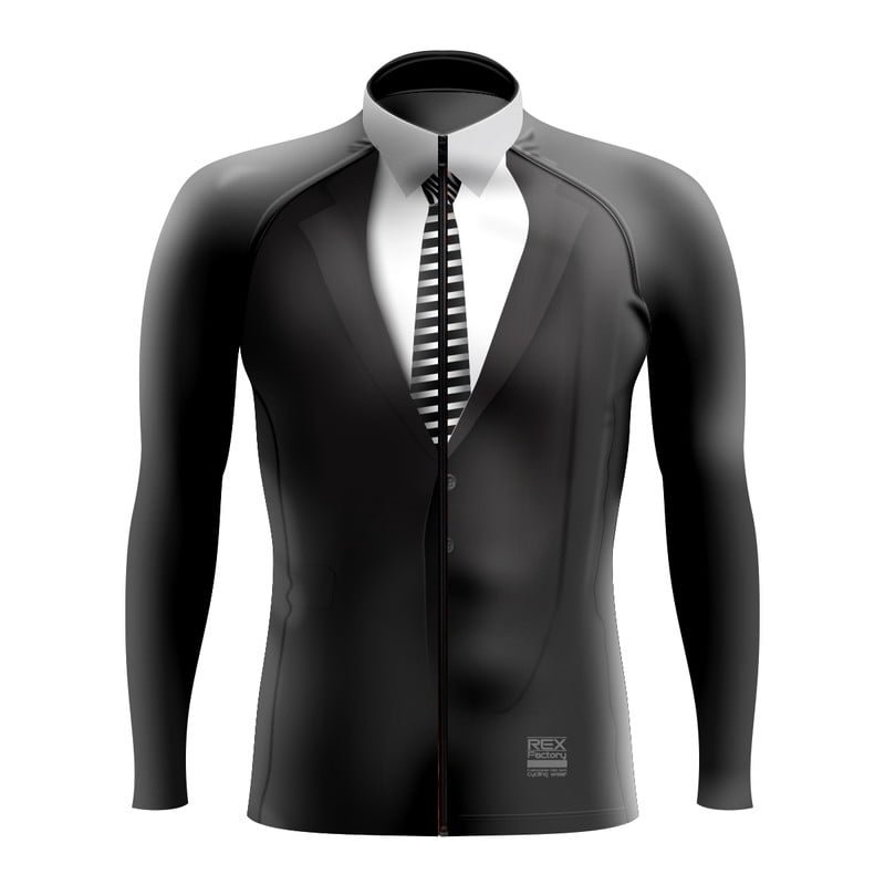 Jersey de Ciclismo Estandar Hombre Caballero Manga Larga JL626