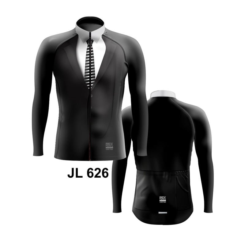 Jersey de Ciclismo Estandar Hombre Caballero Manga Larga JL626 - Image 3