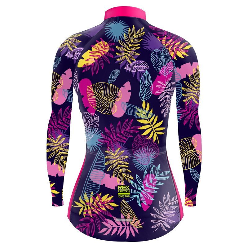 Jersey de Ciclismo Estandar Mujer Dama Manga Larga JDL635 - Image 2