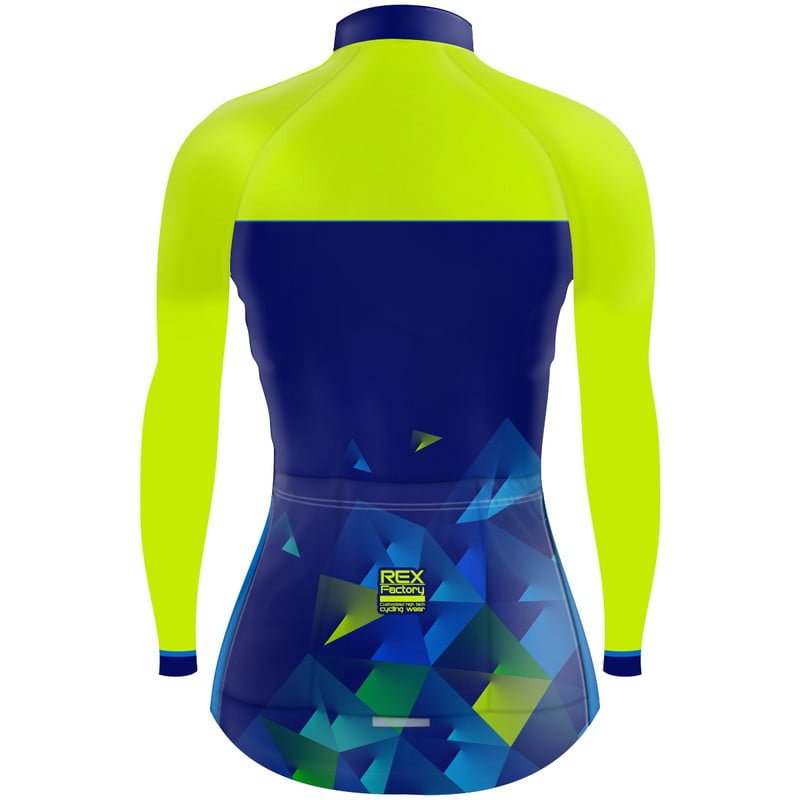 Jersey de Ciclismo Estandar Mujer Dama Manga Larga JDL667 - Image 2