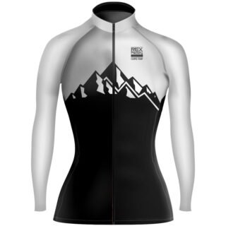 Jersey de Ciclismo Estandar Mujer Dama Manga Larga JDL684