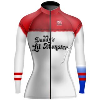 Jersey de Ciclismo Estandar Mujer Dama Manga Larga JDL687