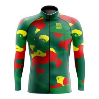 Jersey de Ciclismo Estandar Hombre Caballero Manga Larga JL636