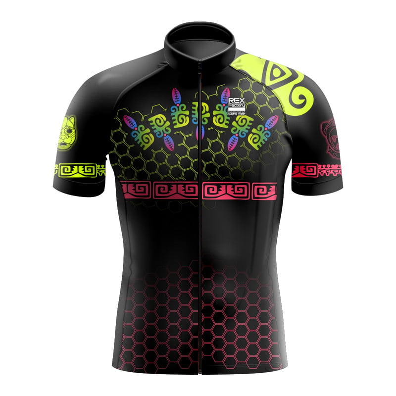 REX FACTORY - Jersey de Ciclismo Estandar Hombre Caballero J627