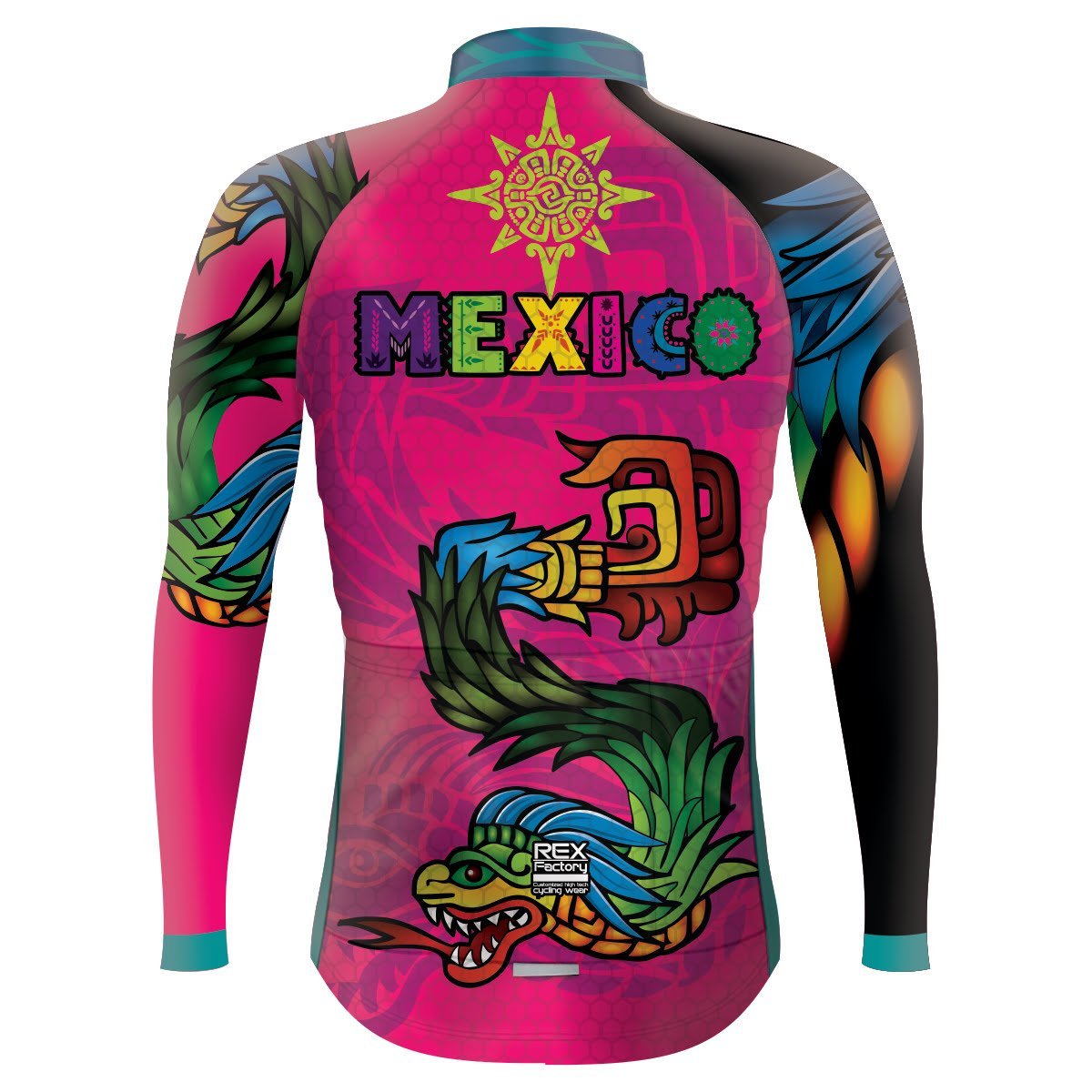 Jersey de Ciclismo Estandar Hombre Caballero Manga Larga JL645 - Image 2