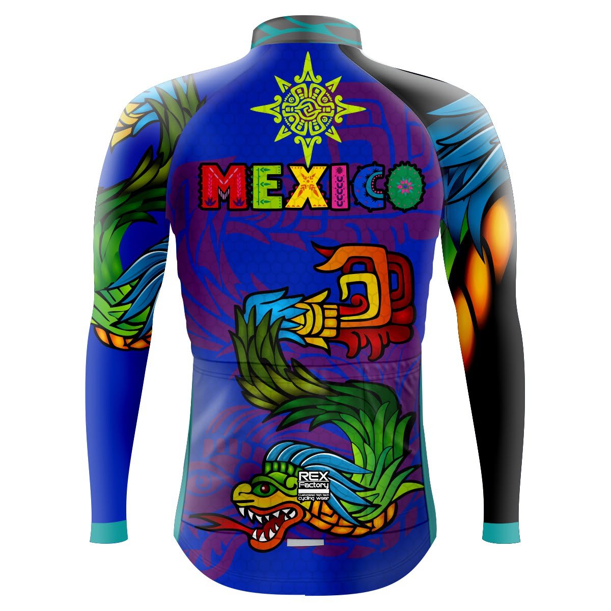 Jersey de Ciclismo Estandar Hombre Caballero Manga Larga JL646 - Image 2