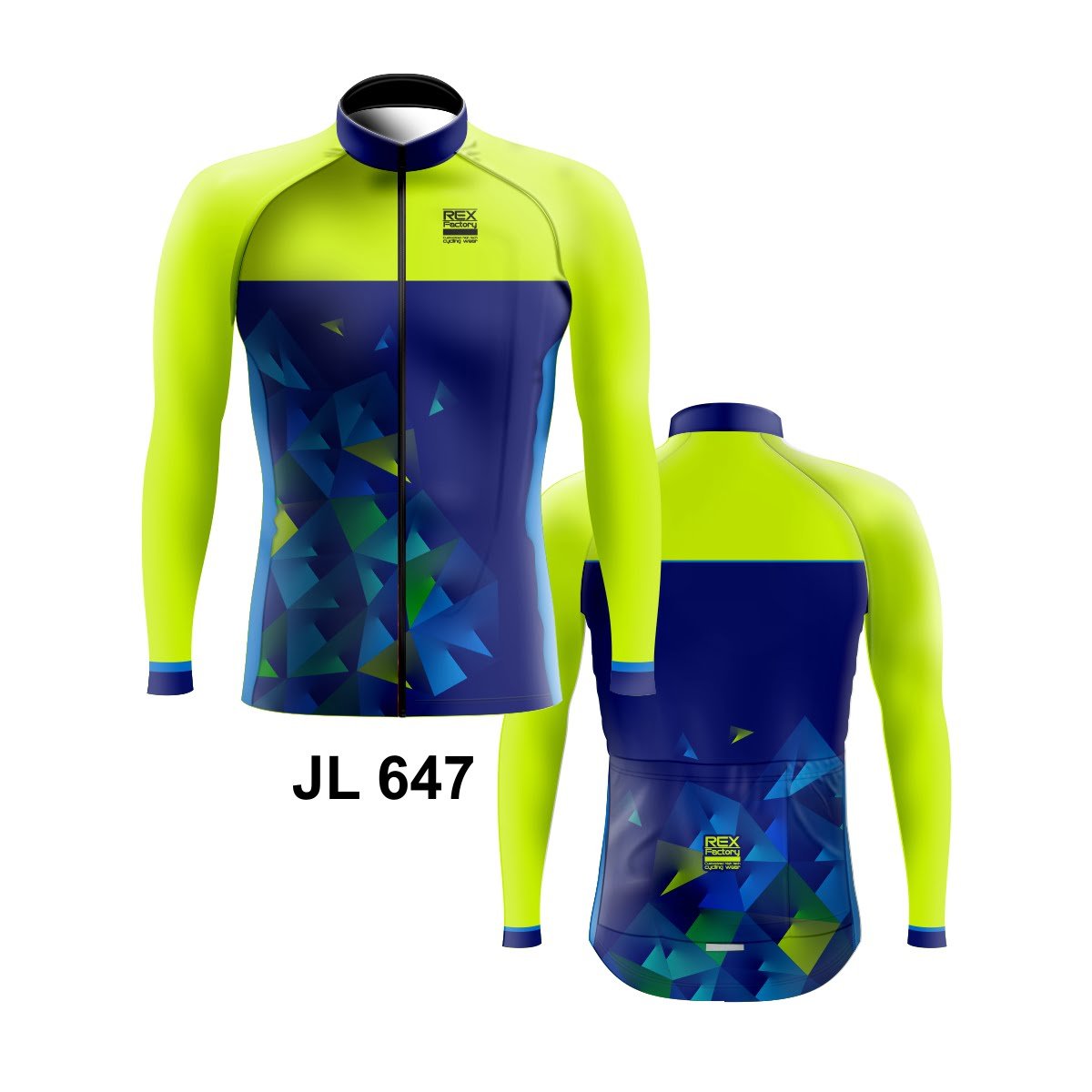 Jersey de Ciclismo Estandar Hombre Caballero Manga Larga JL647 - Image 3