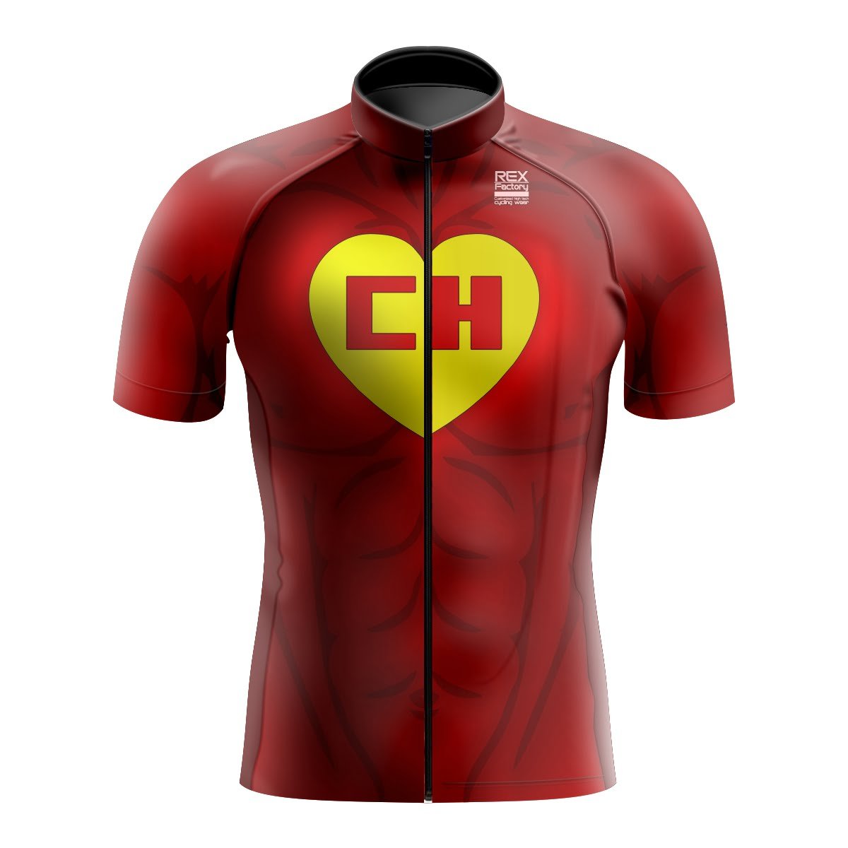Jersey de Ciclismo Estandar Hombre Caballero J655