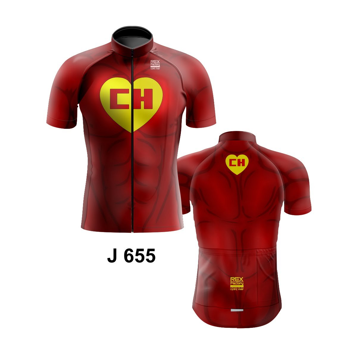 Jersey de Ciclismo Estandar Hombre Caballero J655 - Image 3
