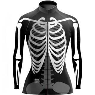 Jersey de Ciclismo Estandar Mujer Dama Manga Larga JDL534