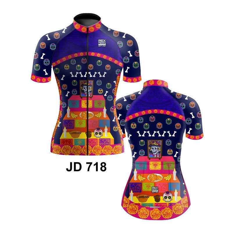 Jersey de Ciclismo Estandar Mujer Dama JD718 - Image 3