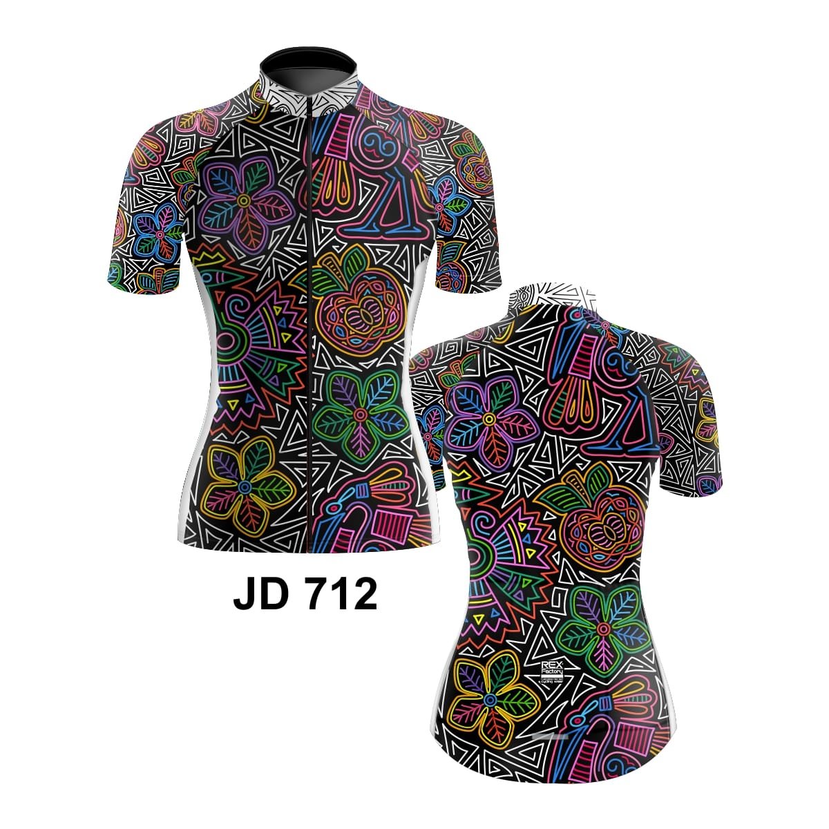 Jersey de Ciclismo Estandar Mujer Dama JD712 - Image 3