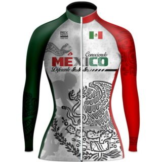 Jersey de Ciclismo Estandar Mujer Dama Manga Larga JDL713