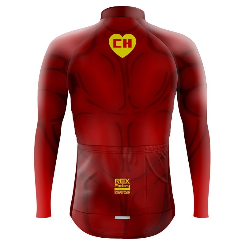 Jersey de Ciclismo Estandar Hombre Caballero Manga Larga JL655 - Image 2