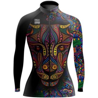 Jersey de Ciclismo Estandar Mujer Dama Manga Larga JDL722