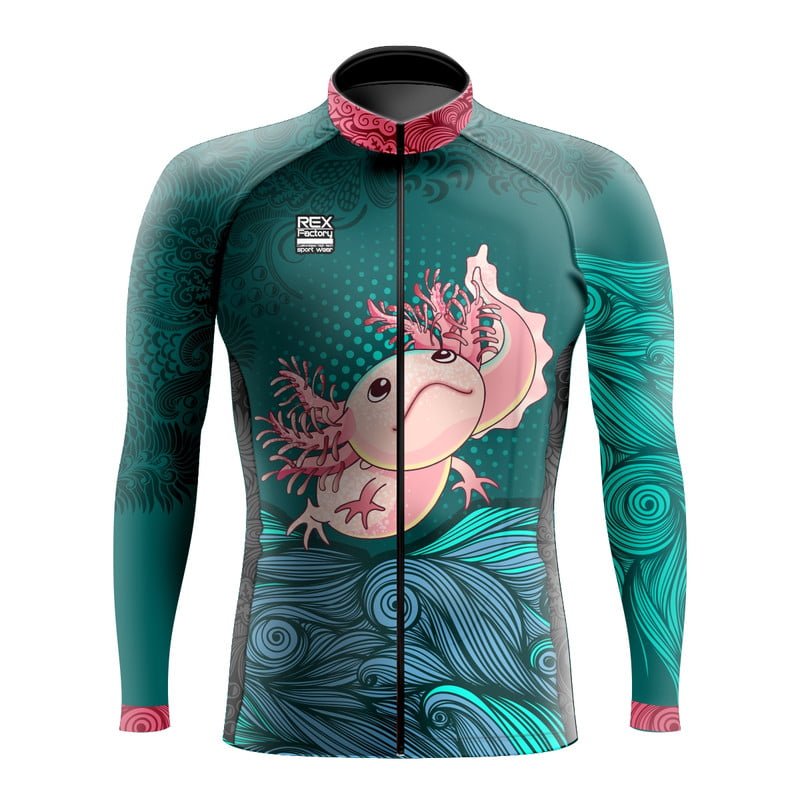 Jersey de Ciclismo Estandar Hombre Caballero Manga Larga JL669