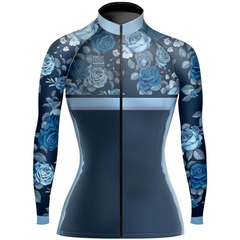 Jersey de Ciclismo Estandar Mujer Dama Manga Larga JDL608