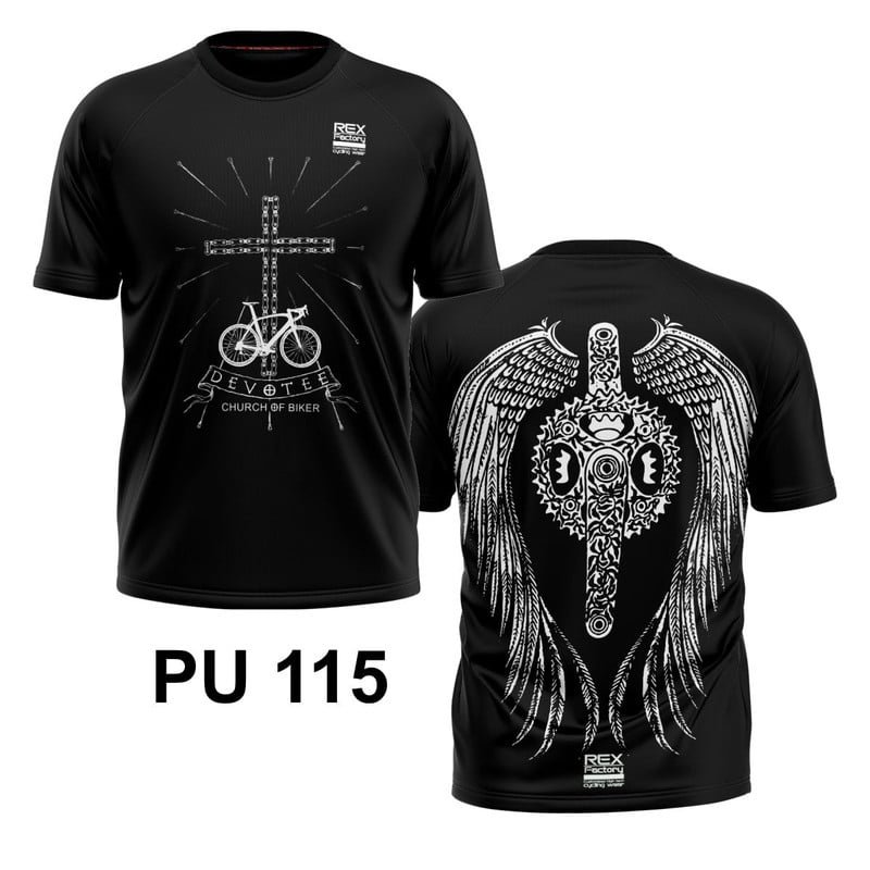 Playera Urbana Deportiva Dry Fit REX FACTORY Hombre Caballero PU115 - Image 3