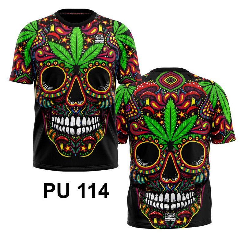 Playera Urbana Deportiva Dry Fit REX FACTORY Hombre Caballero PU114 - Image 3