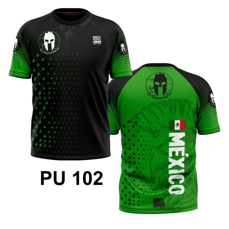 Playera Urbana Deportiva Dry Fit REX FACTORY Hombre Caballero PU102 - Image 3