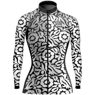 Jersey de Ciclismo Estandar Mujer Dama Manga Larga JDL715