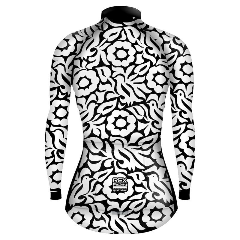 Jersey de Ciclismo Estandar Mujer Dama Manga Larga JDL715 - Image 2
