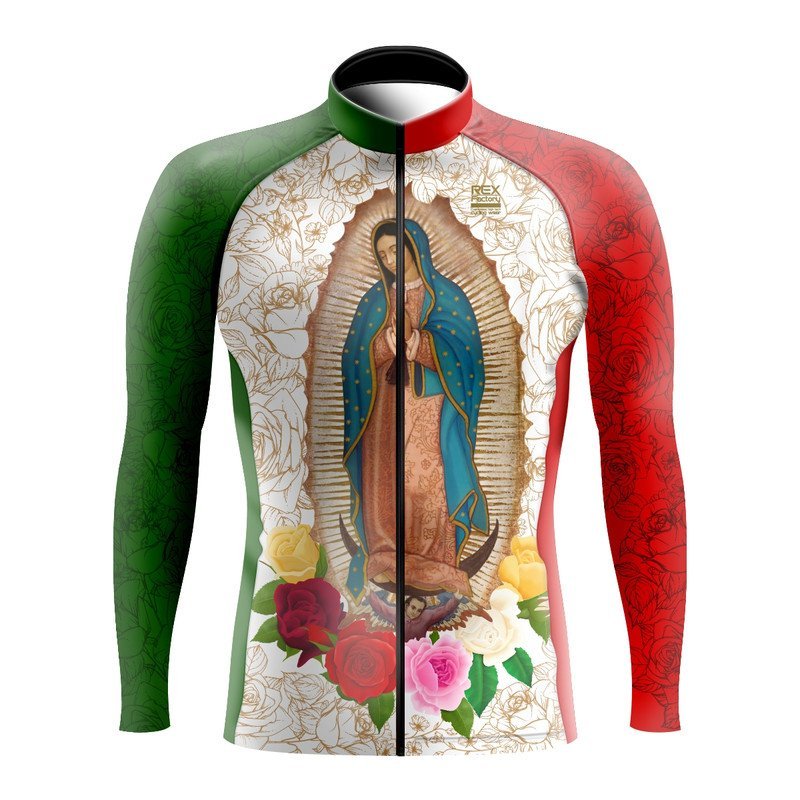 Jersey de Ciclismo Estandar Hombre Caballero Manga Larga JL678