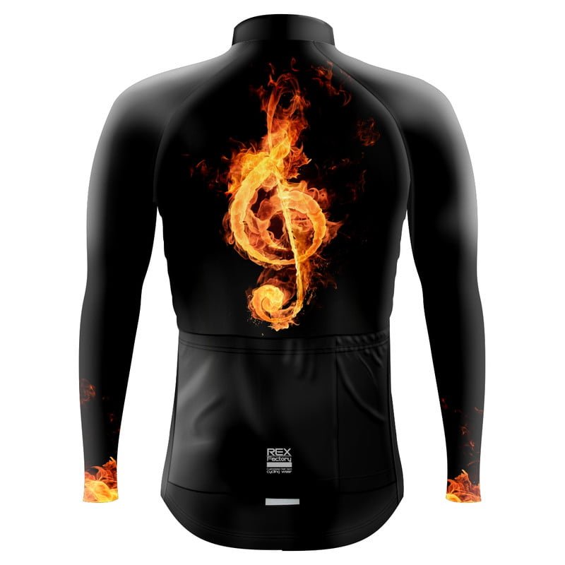 Jersey de Ciclismo Estandar Hombre Caballero Manga Larga JL687 - Image 2