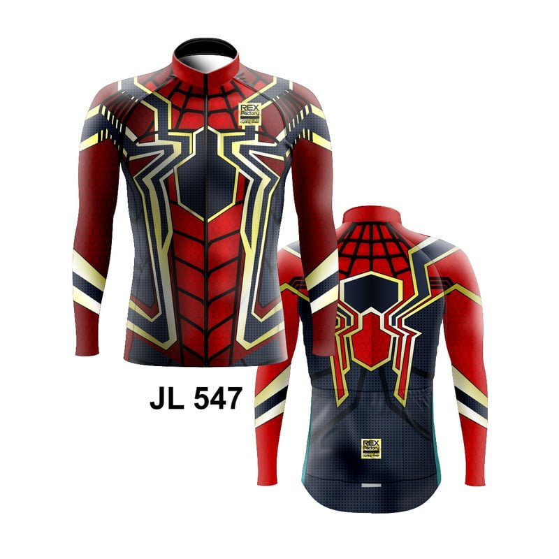 Jersey de Ciclismo Estandar Hombre Caballero Manga Larga JL547 - Image 3