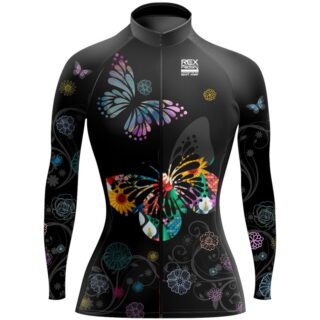 Jersey de Ciclismo Estandar Mujer Dama Manga Larga JDL731
