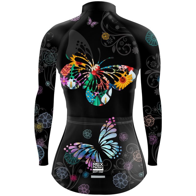 Jersey de Ciclismo Estandar Mujer Dama Manga Larga JDL731 - Image 2