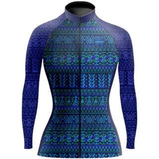 Jersey de Ciclismo Estandar Mujer Dama Manga Larga JDL732