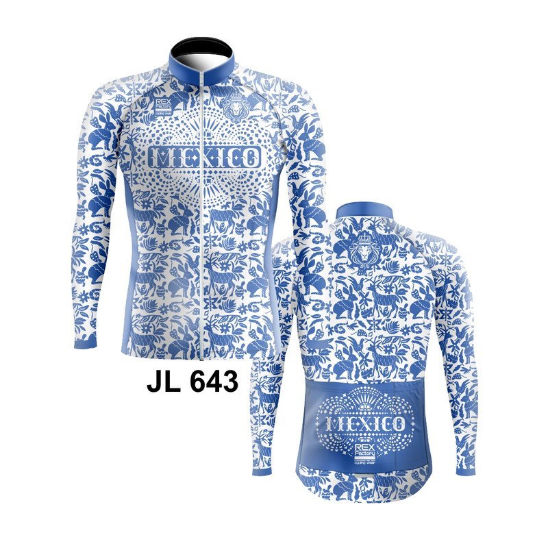 Jersey de Ciclismo Estandar Hombre Caballero Manga Larga JL643 - Image 3