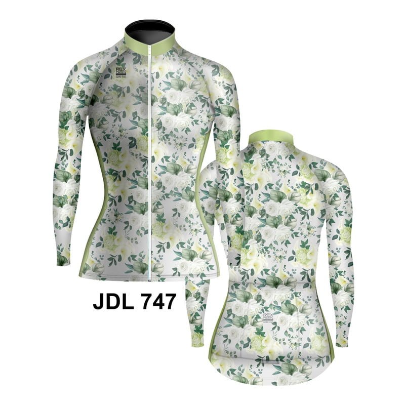 Jersey de Ciclismo Estandar Mujer Dama Manga Larga JDL747 - Image 3